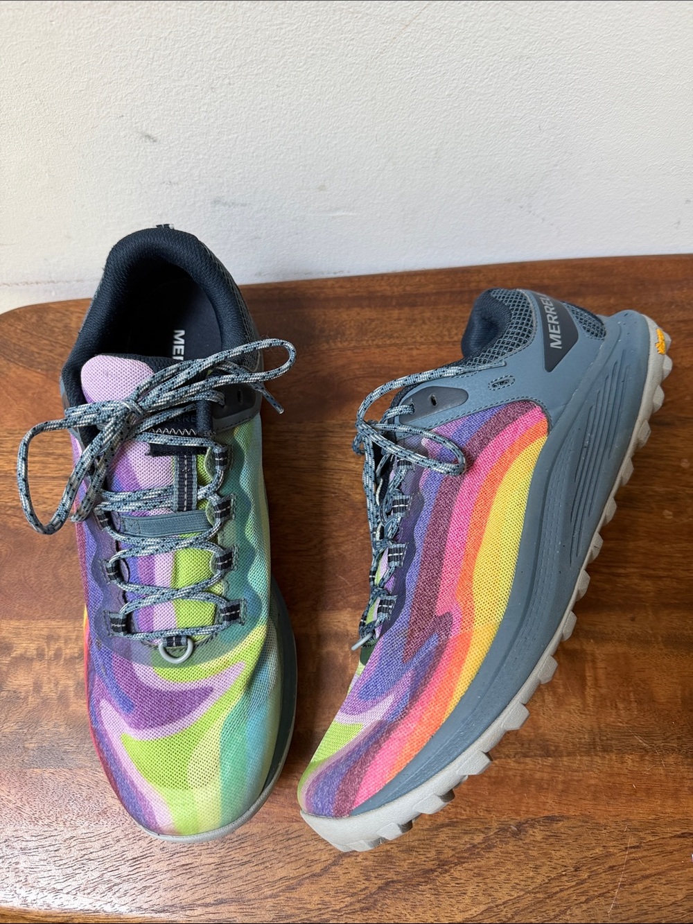 Merrell Men's Nova 3 Rainbow Multicolor Trail Running Shoes